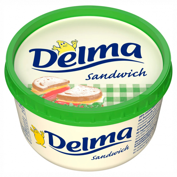 Delma Sandwich 20% zsírtartalmú margarin 225 g