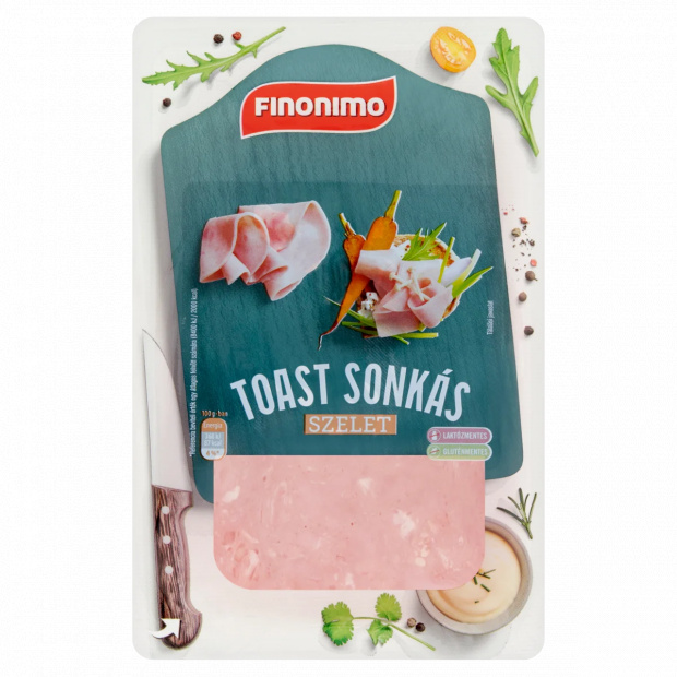 Finonimo Toast szeletelt sonkás szelet 100 g