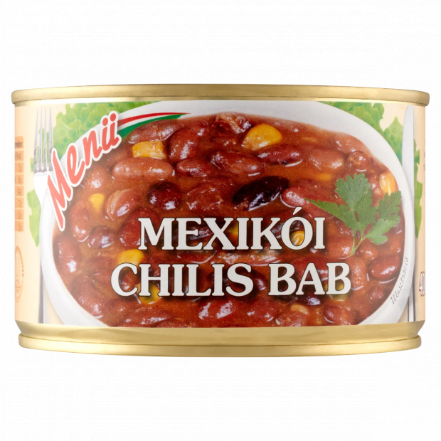 Menü mexikói chilis bab 400 g Menü mexikói chilis bab 400 g
