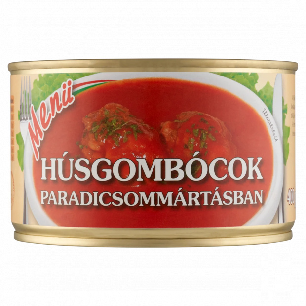 Menü húsgombócok paradicsommártásban 400 g