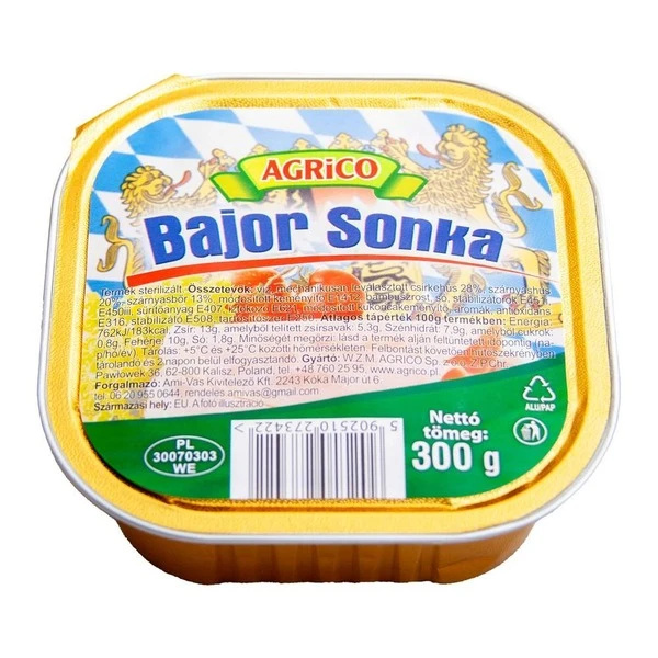 AGRICO BAJOR SONKAVAGDALT 300G