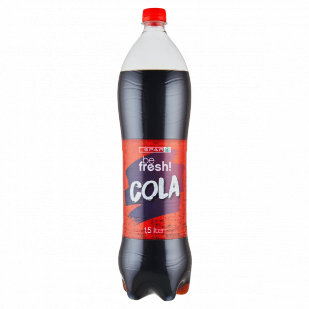 SPAR be fresh! kóla ízű szénsavas üdítőital 1,5 l