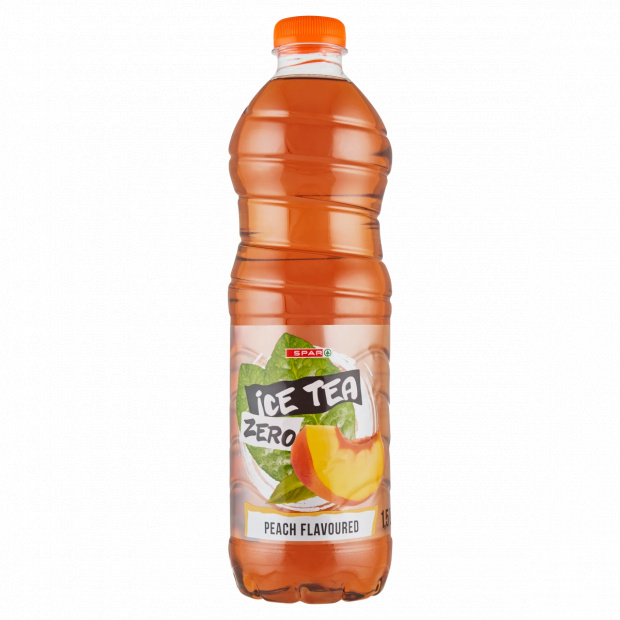 SPAR Ice Tea Zero energiamentes őszibarackízű üdítőital feketetea-kivonattal, édesítőszerekkel 1,5 l SPAR Ice Tea Zero energiamentes őszibarackízű üdítőital feketetea-kivonattal, édesítőszerekkel 1,5 l