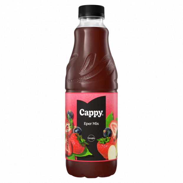 Cappy Eper mix gyümölcsital gyümölcslével és gyümölcspürével cukorral és édesítőszerekkel 1 l Cappy Eper mix gyümölcsital gyümölcslével és gyümölcspürével cukorral és édesítőszerekkel 1 l