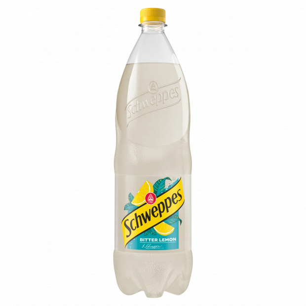 Schweppes Bitter Lemon citromízű szénsavas üdítőital cukorral és édesítőszerekkel 1,5 l