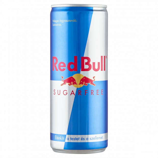 Red Bull Sugarfree magas koffeintartalmú szénsavas energiaital édesítőszerekkel 250 ml