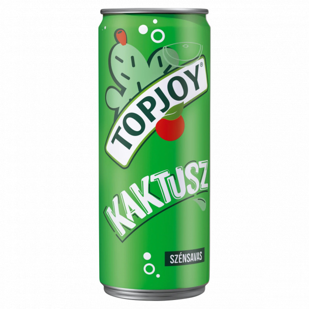 Topjoy kaktusz ízű szénsavas üdítőital 330 ml
