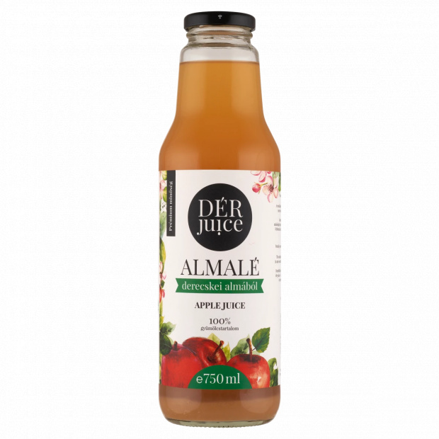 DÉR Juice 100% almalé derecskei almából 750 ml DÉR Juice 100% almalé derecskei almából 750 ml