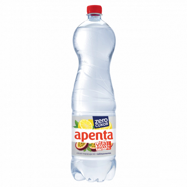 Apenta Vitamixx Zero citrom-maracuja ízű szénsavmentes, energiamentes üdítőital 1,5 l