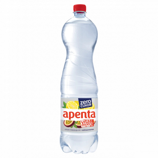 Apenta Vitamixx Zero citrom-maracuja ízű szénsavmentes, energiamentes üdítőital 1,5 l