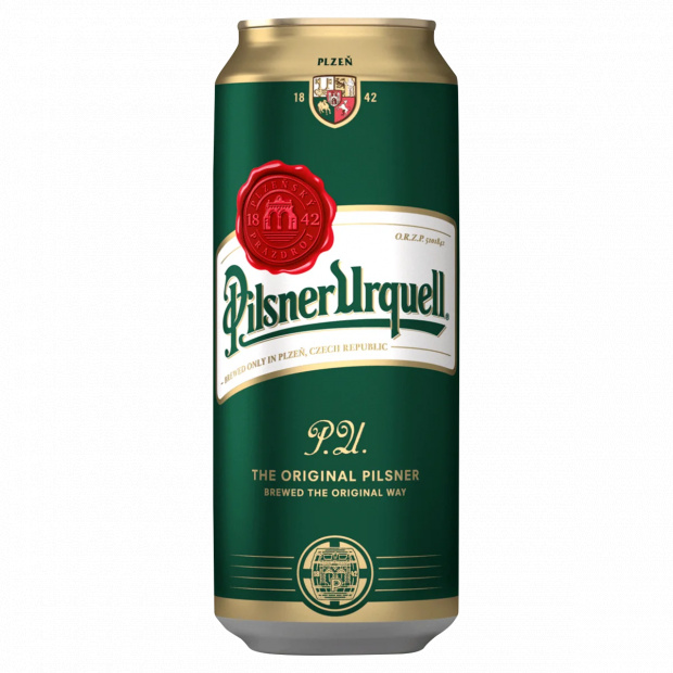 Pilsner Urquell minőségi világos sör 4,4% 0,5 l