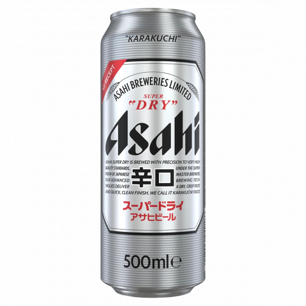 Asahi Super Dry világos sör 5% 500 ml Asahi Super Dry világos sör 5% 500 ml