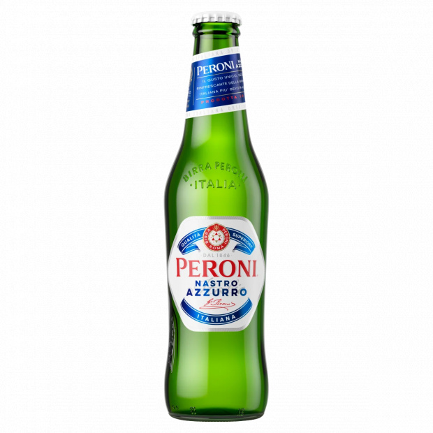 Peroni Nastro Azzurro minőségi világos sör 5% 0,33 l
