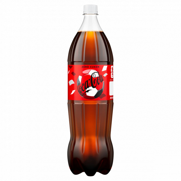 Coca-Cola Zéró colaízű energiamentes szénsavas üdítőital édesítőszerekkel 1,75 l