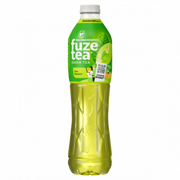 Fuze Tea szénsavmentes lime- és mentazű üdítőital zöldtea kivonattal 1,5 l