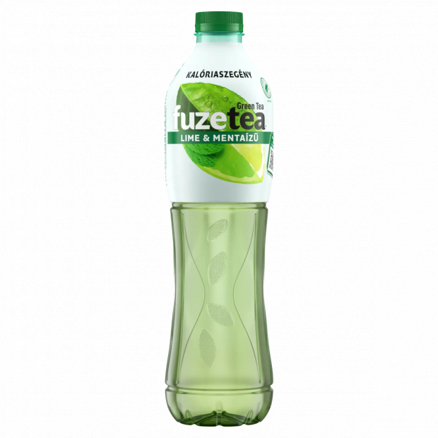 FuzeTea szénsavmentes lime- és mentaízű üdítőital zöld tea kivonattal 1,5 l