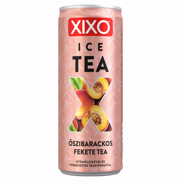 XIXO Ice Tea őszibarackos jegestea gyümölcslével és természetes teakivonattal 250 ml XIXO Ice Tea őszibarackos jegestea gyümölcslével és természetes teakivonattal 250 ml