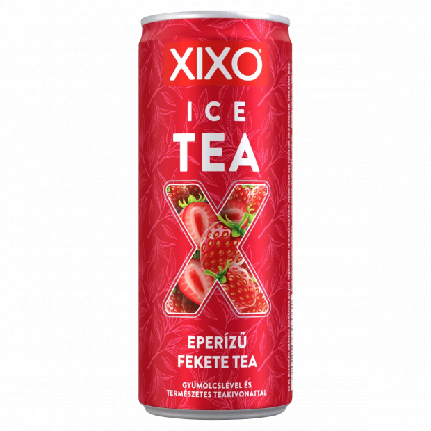 XIXO Ice Tea eperízű jegestea gyümölcslével és természetes teakivonattal 250 ml