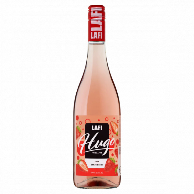 Lafi Hugo eper ízű szénsavas boralapú koktél 7% 0,75 l