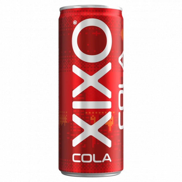 XIXO Cola kólaízű szénsavas üdítőital cukorral és édesítőszerrel 250 ml