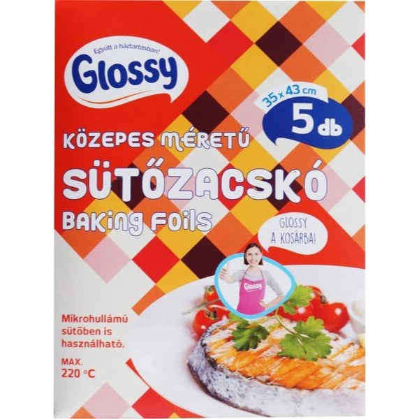 GLOSSY SÜTŐZACSKÓ 8DB KICSI