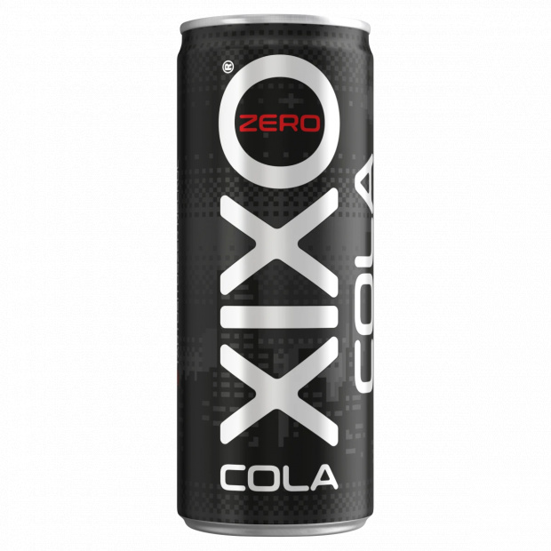 XIXO Cola Zero kólaízű, szénsavas üdítőital édesítőszerekkel 250 ml XIXO Cola Zero kólaízű, szénsavas üdítőital édesítőszerekkel 250 ml