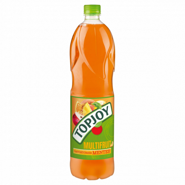 Topjoy Multifruit szénsavmentes vegyes gyümölcsital 1,5 l Topjoy Multifruit szénsavmentes vegyes gyümölcsital 1,5 l