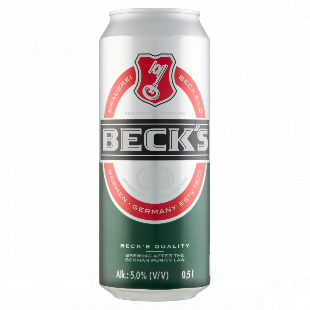 Beck\'s minőségi világos sör 5% 500 ml Beck\'s minőségi világos sör 5% 500 ml