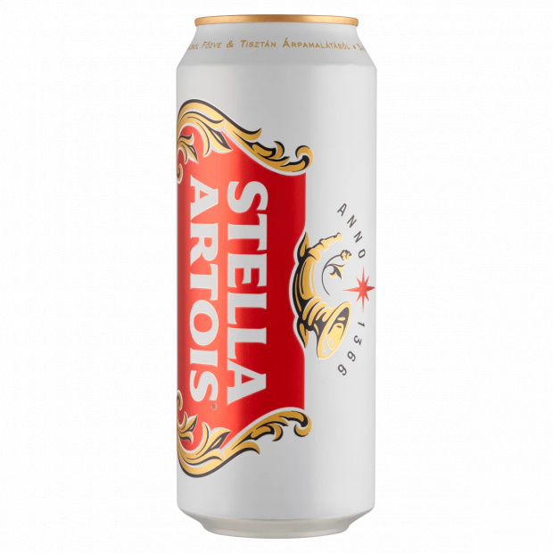 Stella Artois minőségi világos sör 5% 0,5 l Stella Artois minőségi világos sör 5% 0,5 l