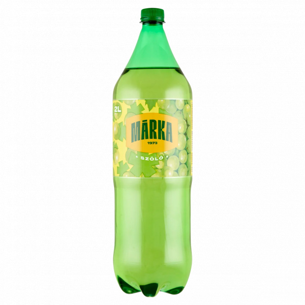 Márka szőlő szénsavas üdítőital cukorral és édesítőszerekkel 2 l