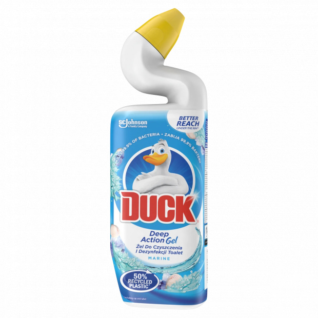Duck Deep Action Gel WC-tisztító fertőtlenítő gél marine illattal 750 ml
