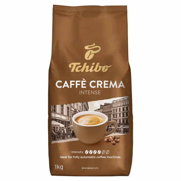 Tchibo Caffè Crema Intense szemes, pörkölt kávé 1 kg