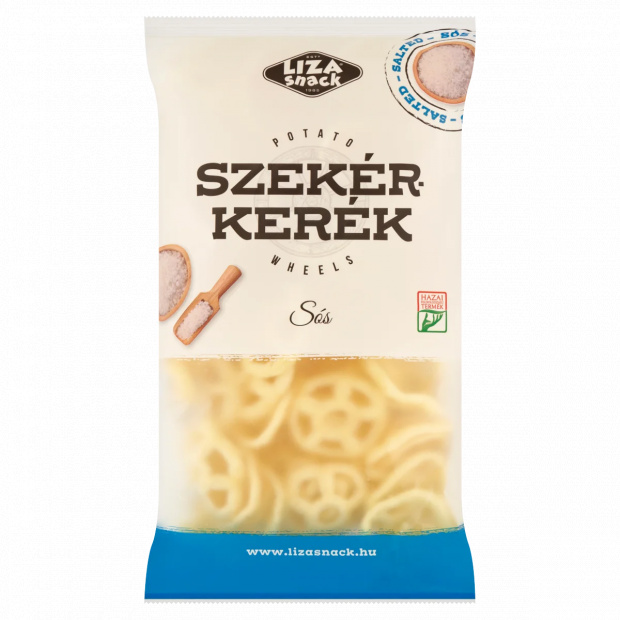Liza Snack Szekérkerék sós burgonyasnack 40 g