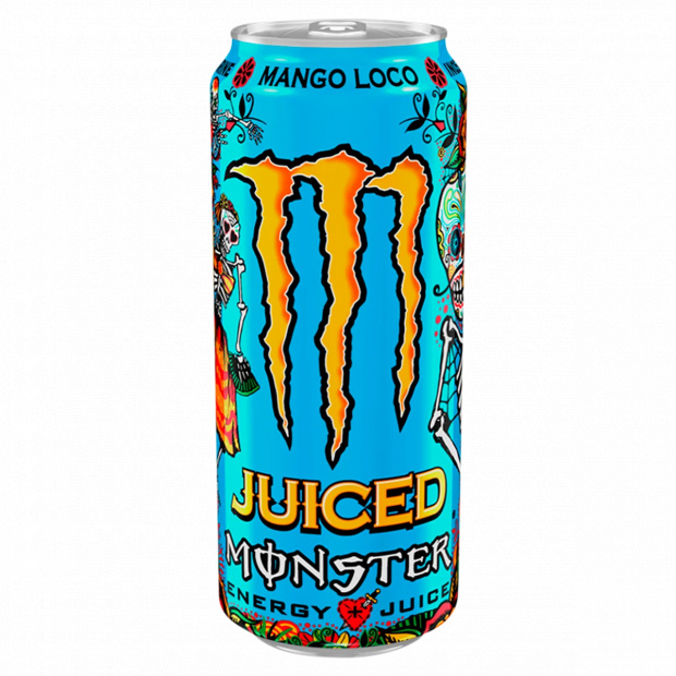 Monster Energy Juice Monster Mango Loco szénsavas ital 500 ml Monster Energy Juice Monster Mango Loco szénsavas ital 500 ml
