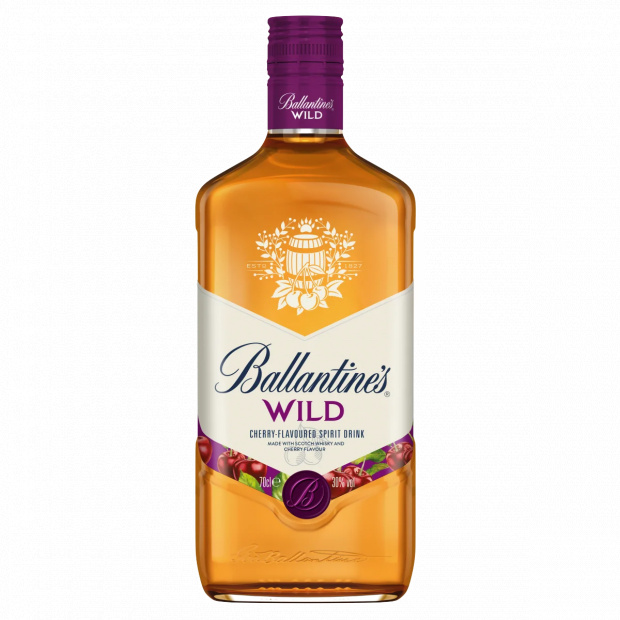 Ballantine\'s Wild cseresznye ízesítésű skót whisky-ből készült szeszesital 30% 0,7 l 