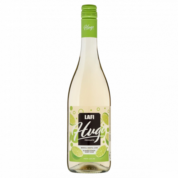 Lafi Hugo bodza-menta-lime ízű szénsavas boralapú ital 7% 0,75 l Lafi Hugo bodza-menta-lime ízű szénsavas boralapú ital 7% 0,75 l