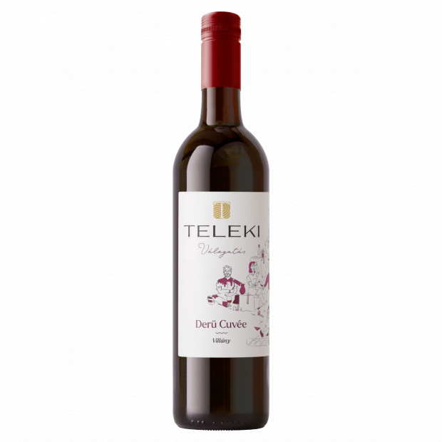 Teleki Válogatás Villányi Derű Cuvée classicus száraz vörösbor 13% 0,75 l
