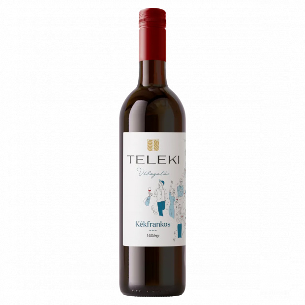 Teleki Válogatás Villányi Kékfrankos classicus száraz vörösbor 12% 0,75 l