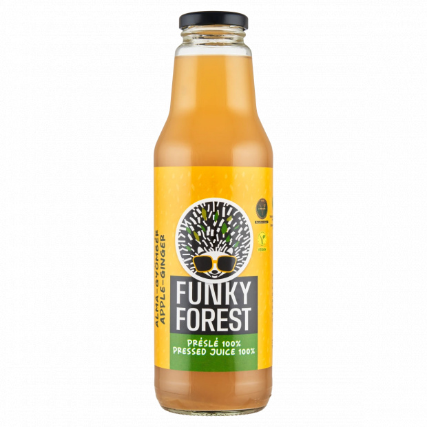 Funky Forest 100% alma-gyömbér préslé 750 ml Funky Forest 100% alma-gyömbér préslé 750 ml