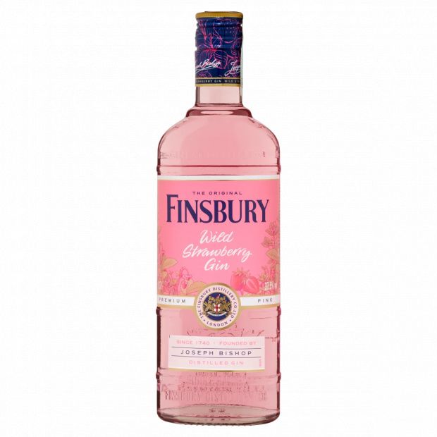 Finsbury Wild Strawberry angol gin 37,5% 0,7 l Finsbury Wild Strawberry angol gin 37,5% 0,7 l