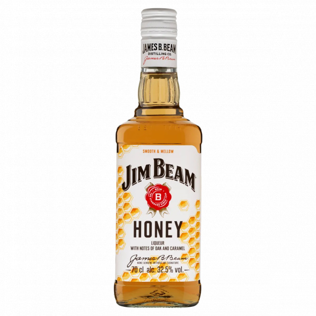 Jim Beam Honey méz ízesítésű Bourbon whiskey alapú likőr 32,5% 0,7 l