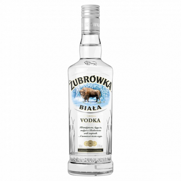 Żubrówka Biała vodka 37,5% 0,5 l
