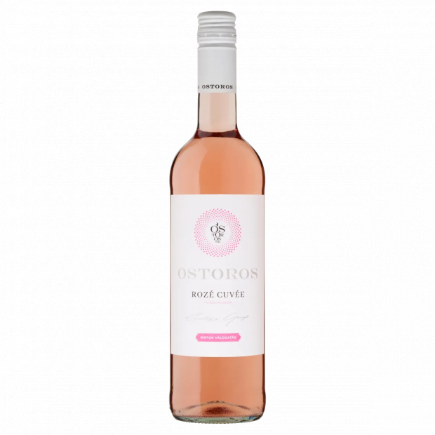 Ostorosbor Rozé Cuvée félédes rozébor 12,5% 750 ml
