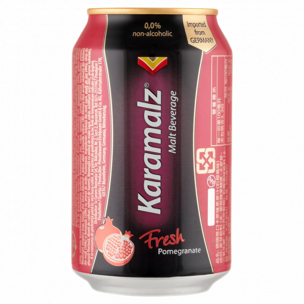 Karamalz gránátalma ízesítésű alkoholmentes pasztörizált kevert ital 0,0% 0,33 l
