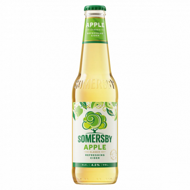 Somersby alma cider almalé alapú szénsavas, alkoholos ital 4,5% 0,33 l 