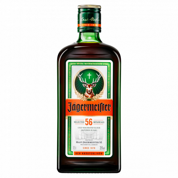 Jägermeister gyógynövénylikőr 35% 500 ml