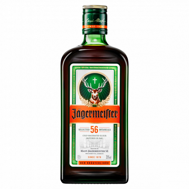 Jägermeister gyógynövénylikőr 35% 500 ml Jägermeister gyógynövénylikőr 35% 500 ml