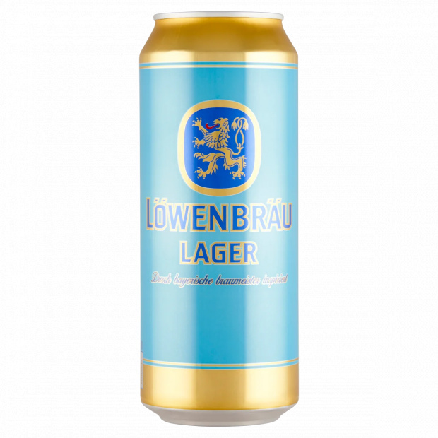 Löwenbräu világos sör 4% 50 cl