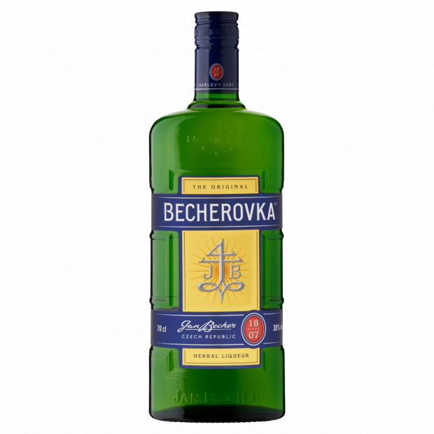 Becherovka gyógynövény likőr 38% 0,7 l