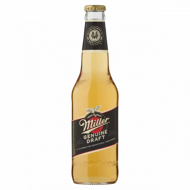 Miller Genuine Draft világos sör 4,7% 330 ml